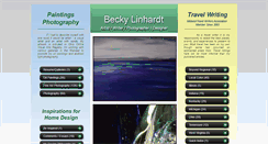 Desktop Screenshot of beckylinhardt.com